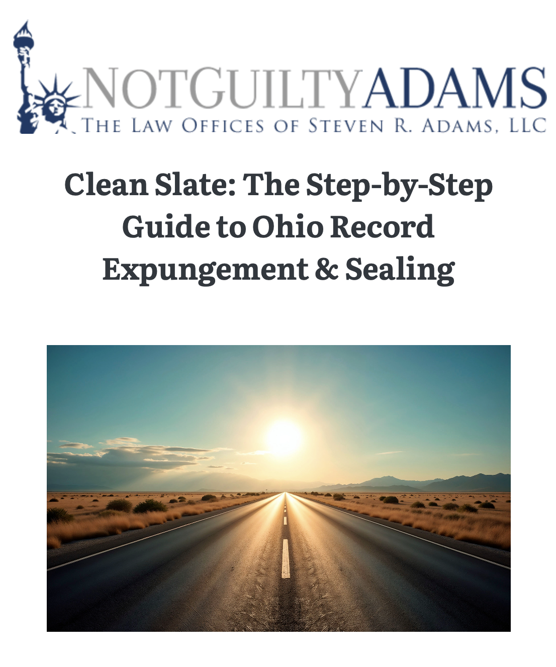 Clean Slate: The Step-by-Step Guide to Ohio Record Expungement & Sealing