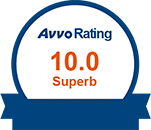 Logo Recognizing The Law Offices of Steven R. Adams's affiliation with AVVO