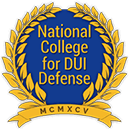 Logo Recognizing The Law Offices of Steven R. Adams's affiliation with National College of DUI Defense